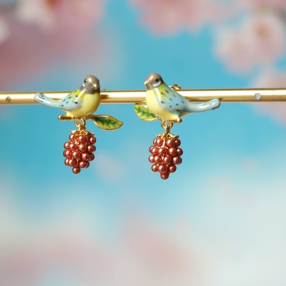 Nwt  18k gold plated bird necklace BILL SKINNER - Picture 8 of 8